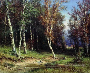  ivan - forêt avant la tempête 1872 paysage classique Ivan Ivanovitch